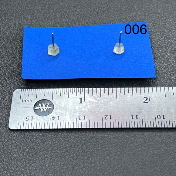 Assorted stud earrings sold per set. #006-011 - Picture 3 of 9